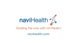 naviHealth logo on white background for their nH Predict animated explainer video