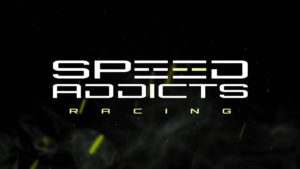 Speed Addicts Racing logo on black background