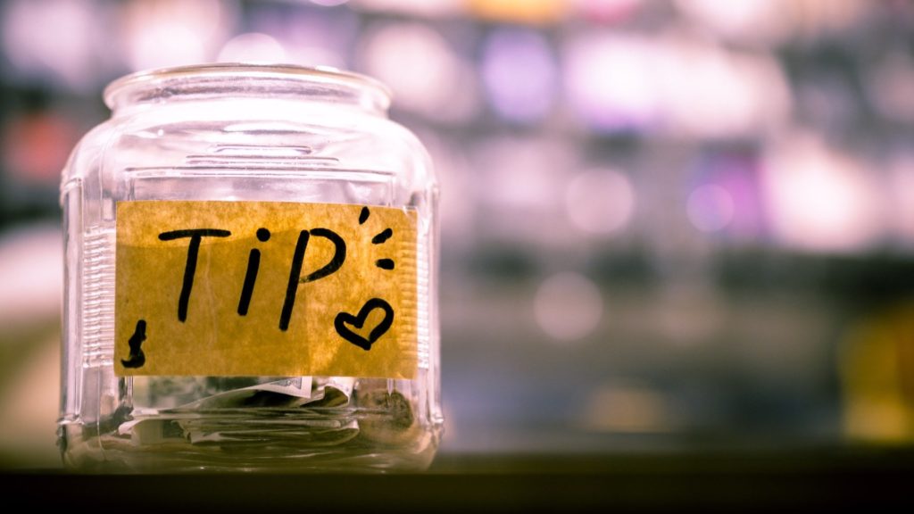 A tip jar appreciative of any suggestions on how to stay motivated.