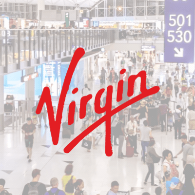 virgin atlantic busy airport
